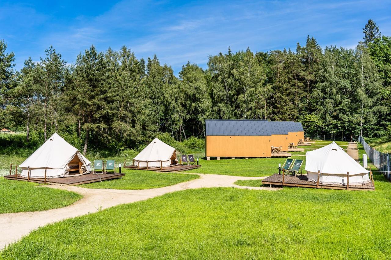 Vila Gulbity Camp Exteriér fotografie